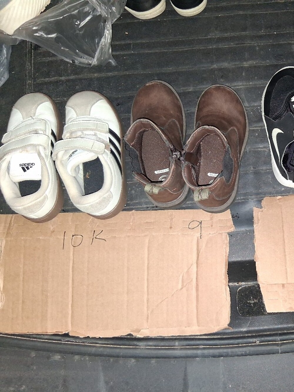 Various Kids Shoes, Rain Boots. Adult Shoes